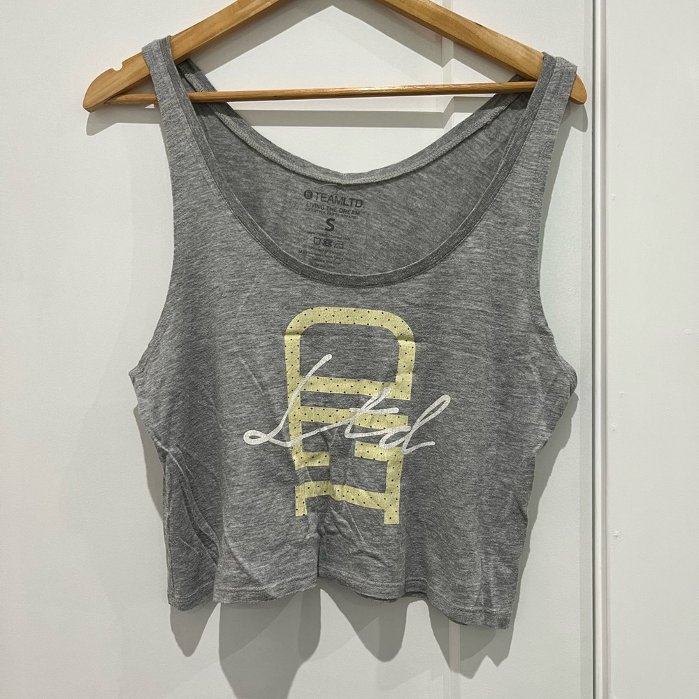 Team LTD Over Sized Crop Tank Top SM